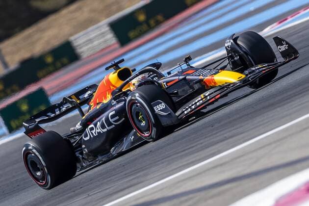 LE CASTELLET Max Verstappen in his Red Bull during the F1 Grand Prix of France at Circuit Paul Ricard on July 24, 2022 in Le Castellet, France REMKO DE WAAL F1 Grand Prix of France Race 2022 xVIxANPxSportx xxANPxIVx 452239575 originalFilename: 452239575.jpg