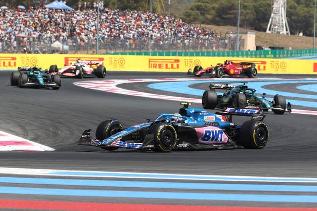 31 Esteban Ocon FRA, BWT Alpine F1 Team , F1 Grand Prix of France at Circuit Paul Ricard on July 24, 2022 in Le Castellet, France Photo by HOCH ZWEI Le Castellet France
