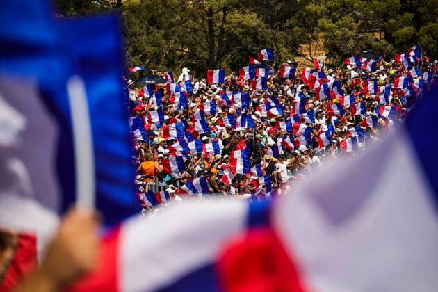 Fans, F1 Grand Prix of France at Circuit Paul Ricard on July 24, 2022 in Le Castellet, France Photo by HOCH ZWEI Le Castellet France