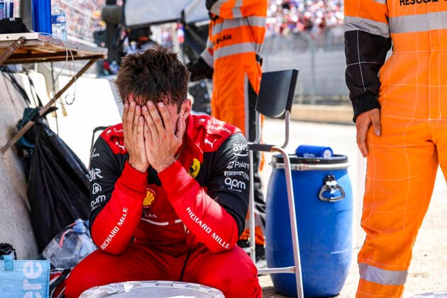 16 Charles Leclerc MCO, Scuderia Ferrari , F1 Grand Prix of France at Circuit Paul Ricard on July 24, 2022 in Le Castellet, France Photo by HOCH ZWEI Le Castellet France