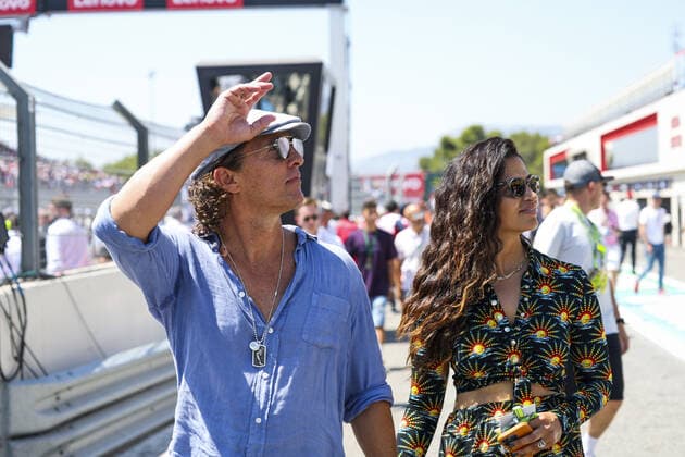 Matthew McConaughey (usa), actor, portrait during the Formula 1 Lenovo Grand Prix de France, French Grand Prix 2022, 12th round of the 2022 FIA Formula One World Championship, WM, Weltmeisterschaft from July 22 to 24, 2022 on the Circuit Paul Ricard, in Le Castellet, France - F1 - FRENCH GRAND PRIX 2022 - RACE DPPI Panoramic  3MDM6702