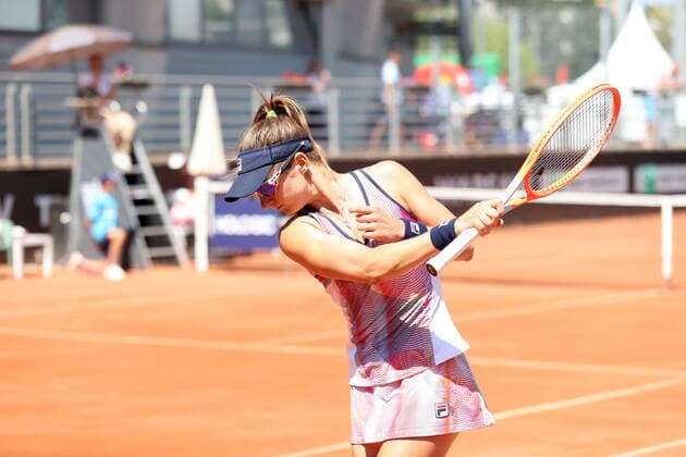 WARSZAWA 25.07.2022 TURNIEJ TENISOWY BNP PARIBAS POLAND OPEN --- WOMENS WTA, Tennis Damen TENNIS TOURNAMENT BNP PARIBAS POLAND OPEN IN WARSAW NADIA PODOROSKA FOT. PIOTR KUCZA FOTOPYK NEWSPIX.PL --- Newspix.pl  220725PYK038