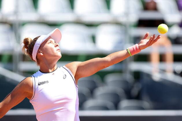 WARSZAWA 25.07.2022 TURNIEJ TENISOWY BNP PARIBAS POLAND OPEN --- WOMENS WTA, Tennis Damen TENNIS TOURNAMENT BNP PARIBAS POLAND OPEN IN WARSAW LAURA PIGOSSI FOT. PIOTR KUCZA FOTOPYK NEWSPIX.PL --- Newspix.pl  220725PYK061