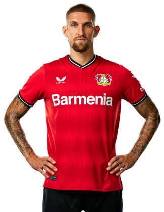 Robert Andrich Bayer 04 Leverkusen 1 BL, portrait date 2022 2023,