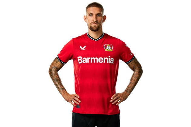 Robert Andrich Bayer 04 Leverkusen 1 BL, portrait date 2022 2023,