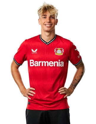 Iker Bravo Bayer 04 Leverkusen 1 BL, portrait date 2022 2023,