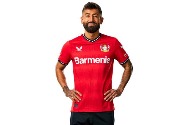 Kerem Demirbay Bayer 04 Leverkusen 1 BL, Porträttermin 2022 2023,