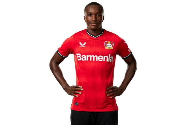 Moussa Diaby Bayer 04 Leverkusen 1 BL, port date 2022 2023,