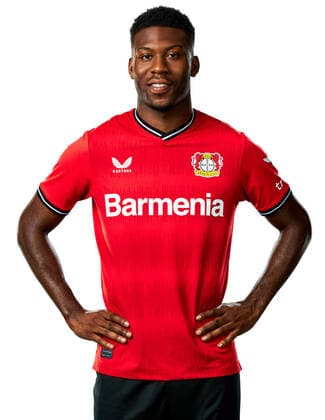 Timothy Fosu Mensah Bayer 04 Leverkusen 1 BL, Porträttermin 2022 2023,