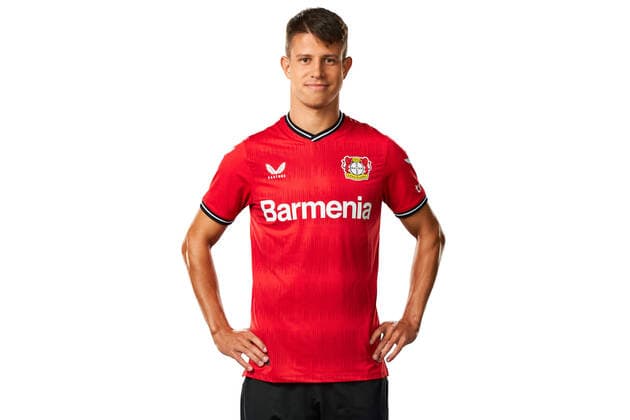 Adam Hlozek Bayer 04 Leverkusen 1 BL, portrait date 2022 2023,
