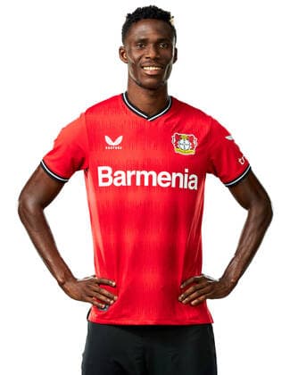 Odilon Kossounou Bayer 04 Leverkusen 1 BL, Porträttermin 2022 2023,