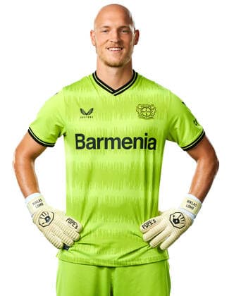 Niklas Lomb Bayer 04 Leverkusen 1 BL, portrait date 2022 2023,
