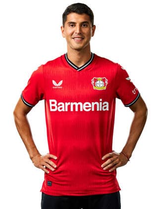 Exequiel Palacios Bayer 04 Leverkusen 1 BL, Porträttermin 2022 2023,