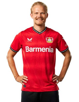 Joel Pohjanpalo Bayer 04 Leverkusen 1 BL, Porträttermin 2022 2023,