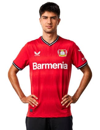 Zidan Sertdemir Bayer 04 Leverkusen 1 BL, Porträttermin 2022 2023,