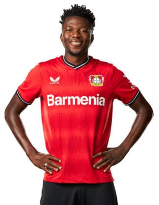 Edmond Tapsoba Bayer 04 Leverkusen 1 BL, Porträttermin 2022 2023,