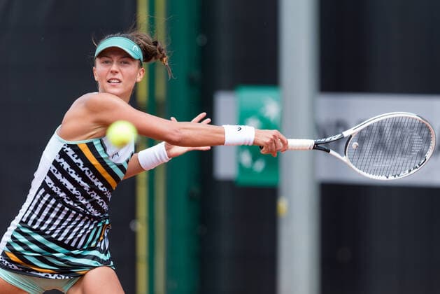 BNP Paribas Poland Open - WTA, Tennis Damen 250 in Warsaw Raluka Serban (CYP) during the WTA 250 in Warsaw, Poland, on July 26, 2022. Warsaw Poland  Copyright: xFotoxOlimpikx originalFilename:jastrzebowski-bnpparib220726_npEul.jpg