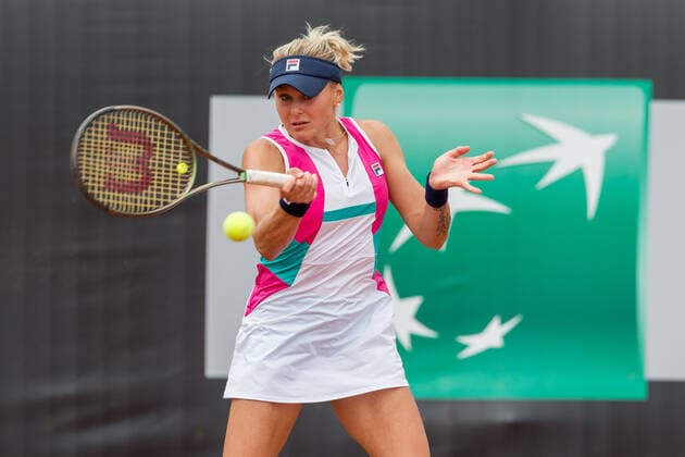 BNP Paribas Poland Open - WTA, Tennis Damen 250 in Warsaw Kateryna Baindl (UKR) during the WTA 250 in Warsaw, Poland, on July 26, 2022. Warsaw Poland  Copyright: xFotoxOlimpikx originalFilename:jastrzebowski-bnpparib220726_npP2n.jpg