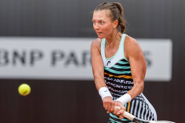 BNP Paribas Poland Open - WTA, Tennis Damen 250 in Warsaw Raluka Serban (CYP) during the WTA 250 in Warsaw, Poland, on July 26, 2022. Warsaw Poland  Copyright: xFotoxOlimpikx originalFilename:jastrzebowski-bnpparib220726_npU2m.jpg
