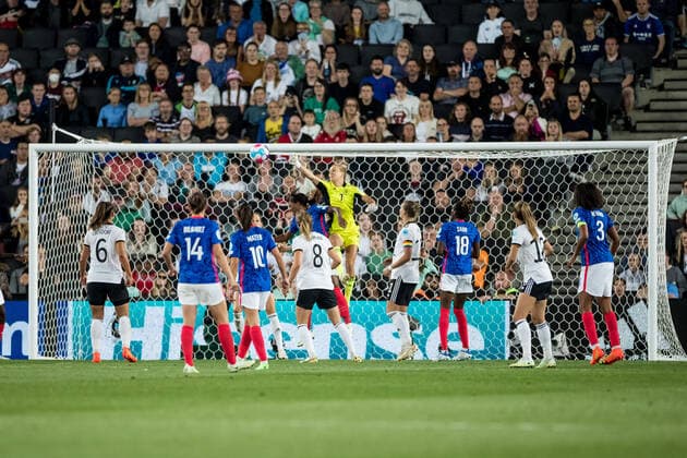 UEFA WOMENS EURO ENGLAND 2022 Germany France 27 07 2022 Merle Frohms Germany, 1 saves UEFA WOMENS EURO ENGLAND 2022 Germany France Stadium MK, Milton Keynes, 27 07 2022 Copyright: xBEAUTIFULxSPORTS Wunderlx