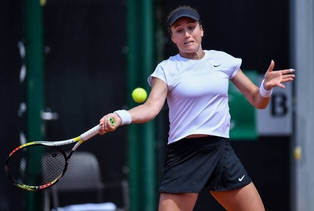 2022.07.28 Warszawa Tenis WTA250 BNP Paribas Poland Open N z Katarzyna Kawa Foto Lukasz Sobala PressFocus 2022.07.28 Warsaw Tennis Katarzyna Kawa Credit: Lukasz Sobala PressFocus NEWSPIX.PL --- Newspix.pl  20220728PF_LS545