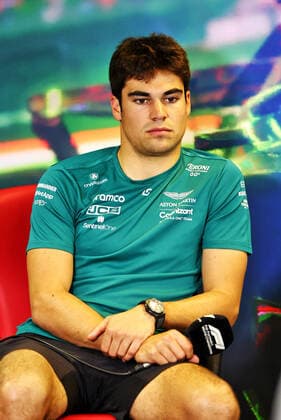 STROLL Lance (can), Aston Martin F1 Team AMR22, portrait press conference, PK, Pressekonferenz during the Formula 1 Aramco Magyar Nagydij 2022, Hungarian Grand Prix 2022, 12th round of the 2022 FIA Formula One World Championship, WM, Weltmeisterschaft from July 28 to 31, 2022 on the Hungaroring, in Mogyorod, Hungary - F1 - HUNGARIAN GRAND PRIX 2022 DPPI Panoramic LC1_1622