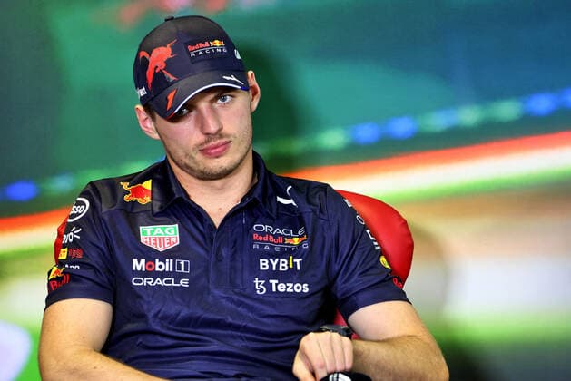 VERSTAPPEN Max (ned), Red Bull Racing RB18, portrait press conference, PK, Pressekonferenz during the Formula 1 Aramco Magyar Nagydij 2022, Hungarian Grand Prix 2022, 12th round of the 2022 FIA Formula One World Championship, WM, Weltmeisterschaft from July 28 to 31, 2022 on the Hungaroring, in Mogyorod, Hungary - F1 - HUNGARIAN GRAND PRIX 2022 DPPI Panoramic LC1_1606
