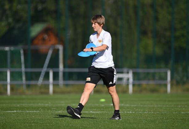Football, women, season 2022 2023, Regionalliga Nordost, 1 FC Union Berlin, training, coach Ailien Poese 1 women 1 FC Union , 28 07 2022, Copyright: xMatthiasxKochx