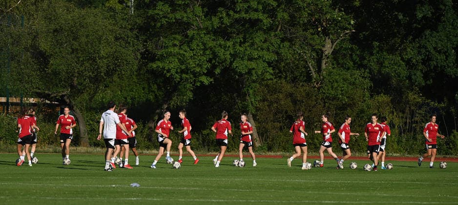 Football, women, season 2022 2023, Regionalliga Nordost, 1 FC Union Berlin, training, 28 07 2022, Copyright: xMatthiasxKochx