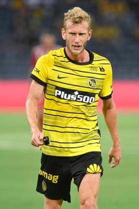 Fabian Lustenberger, YB, BSC Young Boys FK Liepaja, qualification Conference League, football, 28 07 2022