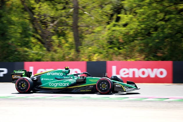 F1 Gran Prix of Hungary Sebastian Vettel of Aston Martin on track during practice ahead of the F1 Grand Prix of Hungary at Hungaroring on July 29, 2022 Mogyorod, Hungary. Mogyorod Hungaroring Hungary Copyright: xSportinfoto DeFodixImagesx