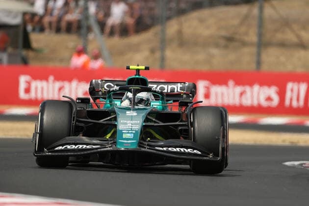 29th July 2022; The Hungaroring, Mogyor& xf3;d, Hungary: FIA Formula 1 Grand Prix, Free practice sessions: Aston Martin Aramco Cognizant F1 Team, Sebastian Vettel  ActionPlus12411462 Octane