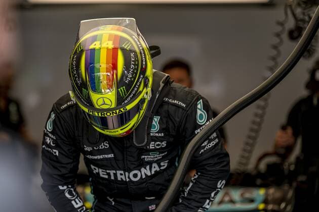 Budapest - 29-07-2022, Hungaroring, Lewis Hamilton at the Formula 1 Hungarian Grand Prix, Formula 1 Hungarian Grand Prix Friday  x17599122x Copyright: