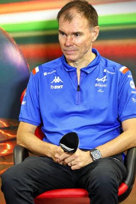 Alan Permane (GBR) Alpine F1 Team Trackside Operations Director in the FIA press conference, PK, Pressekonferenz portrait during the Formula 1 Aramco Magyar Nagydij 2022, Hungarian Grand Prix 2022, 12th round of the 2022 FIA Formula One World Championship, WM, Weltmeisterschaft from July 28 to 31, 2022 on the Hungaroring, in Mogyorod, Hungary - F1 - HUNGARIAN GRAND PRIX 2022 DPPI Panoramic  LC1_5956