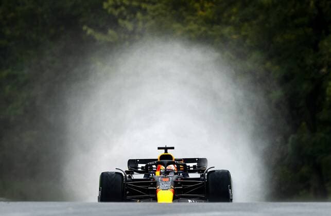 BUDAPEST Max Verstappen Oracle Red Bull Racing in action during practice 3 ahead of the F1 Hungarian Grand Prix at the Hungaroring Circuit on July 30, 2022 in Budapest, Hungary REMKO DE WAAL Second practice 2022 xVIxANPxSportx xxANPxIVx 452477577 originalFilename: 452477577.jpg