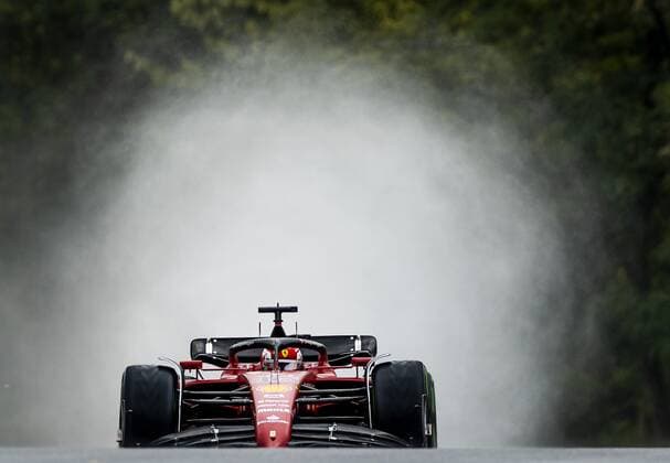 BUDAPEST Charles Leclerc Ferrari in action during the 3rd practice session ahead of the F1 Hungarian Grand Prix at the Hungaroring Circuit on July 30, 2022 in Budapest, Hungary REMKO DE WAAL Second practice 2022 xVIxANPxSportx xxANPxIVx 452478279 originalFilename: 452478279.jpg