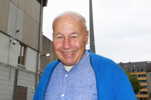 1860 legend Karsten Wettberg, at the stadium, portraet, portrait, football coach, king of Giesing, football DFB Pokal TSV 1860 Muenchen Borussia Dortmund, BVB, at Gruenwalderstadion on 29 07 2022 PHOTO Mladen Lackovic LakoPress