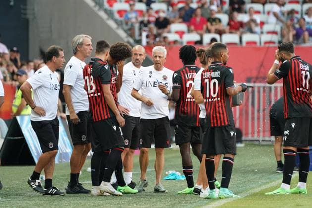 Lucien Favre (entraineur de l OGC Nice) FOOTBALL : OGC Nice vs Torino - Match amical - Nice - 30 07 2022 NorbertScanella Panoramic 