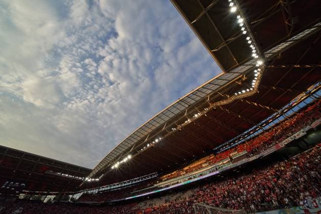 Red Bull Arena in the match RB LEIPZIG - FC BAYERN MÜNCHEN 3-5 DFL SUPERCUP, 1. German Football League, in Leipzig, July 30, 2022 Season 2022 2023