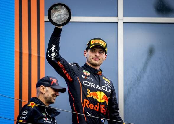 BUDAPEST Max Verstappen Oracle Red Bull Racing wins the Hungarian Grand Prix at the Hungaroring Circuit on July 31, 2022 in Budapest, Hungary REMKO DE WAAL Match 2022 xVIxANPxSportx xxANPxIVx 452523795 originalFilename: 452523795.jpg