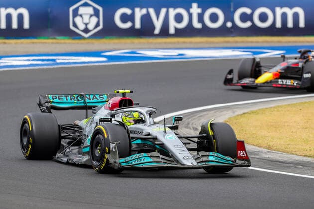 FORMULA 1 ARAMCO MAGYAR NAGYDIJ, 31 2022 Lewis Hamilton 44 (GBR), Mercedes AMG Petronas W13 during the FORMULA 1 ARAMCO MAGYAR NAGYDIJ at the Hungaroring, Mogyorod, Hungary on 31 July 2022 Editorial Use Only Copyright: xPhilxDuncanx ESM-0597-0015