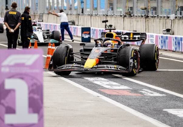 BUDAPEST Max Verstappen 1 after the Hungarian Grand Prix at the Hungaroring Circuit on July 31, 2022 in Budapest, Hungary REMKO DE WAAL Match 2022 xVIxANPxSportx xxANPxIVx 452525586 originalFilename: 452525586.jpg