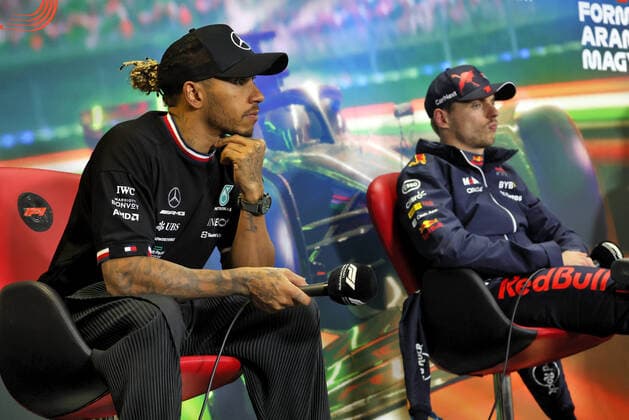 HAMILTON Lewis (gbr), Mercedes AMG F1 Team W13, portrait, post race press conference, PK, Pressekonferenz during the Formula 1 Aramco Magyar Nagydij 2022, Hungarian Grand Prix 2022, 12th round of the 2022 FIA Formula One World Championship, WM, Weltmeisterschaft from July 28 to 31, 2022 on the Hungaroring, in Mogyorod, Hungary - F1 - HUNGARIAN GRAND PRIX 2022 - RACE DPPI Panoramic PressCon_2ED_JB_026
