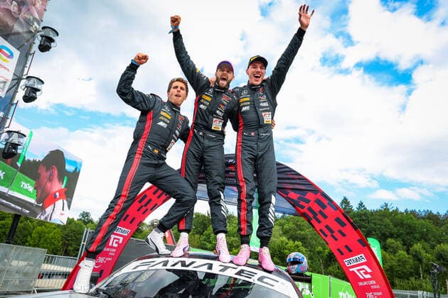 Motorsport, GT World Challenge Europe, 24 Hours of Spa-Francorchamps, Award Ceremony