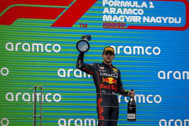 Budapest - 31-07-2022, Hungaroring, Max Verstappen wins the Formula 1 Hungarian Grand Prix, Formula 1 Hungarian Grand Prix Sunday  x17625630x Copyright:
