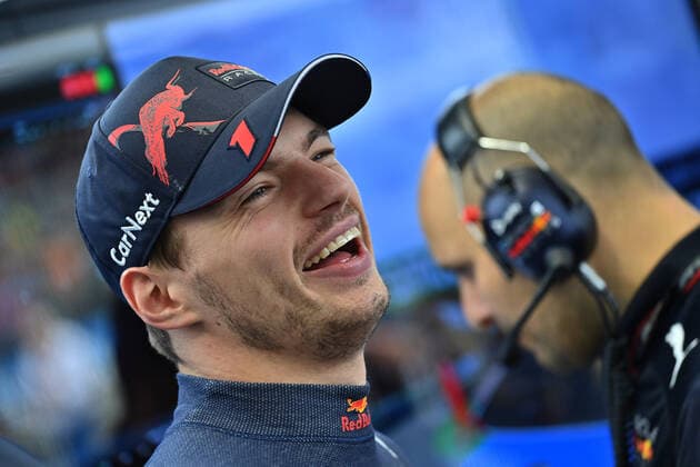 VERSTAPPEN Max (ned), Red Bull Racing RB18, portrait during the Formula 1 Aramco Magyar Nagydij 2022, Hungarian Grand Prix 2022, 12th round of the 2022 FIA Formula One World Championship, WM, Weltmeisterschaft from July 28 to 31, 2022 on the Hungaroring, in Mogyorod, Hungary - F1 - HUNGARIAN GRAND PRIX 2022 - RACE DPPI Panoramic  00122031_300722-HUN-4015-PVE