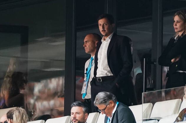Pablo Langoria (president de l Olympique de Marseille) FOOTBALL : Olympique de Marseille vs AC Milan - Match Amical - Marseille - 31 07 2022 NorbertScanella Panoramic 