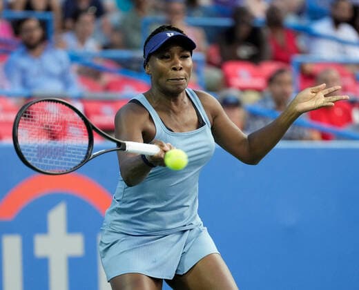 August 1, 2022: Venus Williams (USA) loses to Rebecca Marino (CAN), 4-6, 6-1, 6-4 at CitiOpen being played at Rock Creek Park Tennis Center in Washington, DC, , {USA} Tennisclix CSM Washington, DC USA - ZUMAc04_ 20220801_zaf_c04_122 Copyright: xLesliexBillmanx