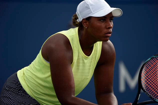 August 1, 2022, San Jose, California, USA: San Jose, California, U.S. - American Taylor Townsend defeated her opponent Storm Sanders of Australia in their round seven match at the Mubadala Silicon Valley Classic Monday in San Jose. San Jose USA - ZUMAw332 20220801_zap_w332_014 Copyright: xNealxWatersx