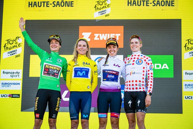 Cycling, Women, Tour de France, Award Ceremony